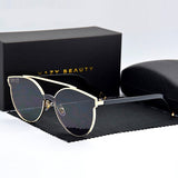 HAZY BEAUTY Pilot Vintage Sunglasses