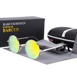 BARCUR Round Vintage Sunglasses