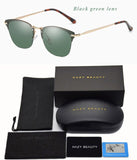 HAZY BEAUTY Cat Eye Vintage Sunglasses
