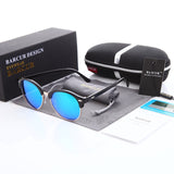 BARCUR Oval Vintage Sunglasses