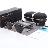 BARCUR Oval Vintage Sunglasses
