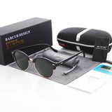 BARCUR Oval Vintage Sunglasses