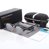 BARCUR Oval Vintage Sunglasses