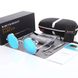 BARCUR Round Vintage Sunglasses