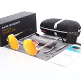 BARCUR Round Vintage Sunglasses