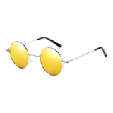 TIYVAS Round Vintage Sunglasses