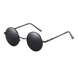 TIYVAS Round Vintage Sunglasses