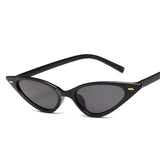SHENGMEIYU Sexy Cat Eye Vintage Sunglasses