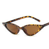 SHENGMEIYU Sexy Cat Eye Vintage Sunglasses