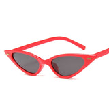 SHENGMEIYU Sexy Cat Eye Vintage Sunglasses