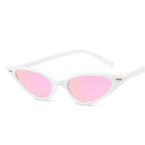 SHENGMEIYU Sexy Cat Eye Vintage Sunglasses