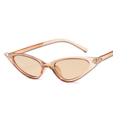 SHENGMEIYU Sexy Cat Eye Vintage Sunglasses