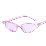 SHENGMEIYU Sexy Cat Eye Vintage Sunglasses