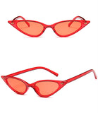 SHENGMEIYU Sexy Cat Eye Vintage Sunglasses