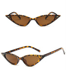 SHENGMEIYU Sexy Cat Eye Vintage Sunglasses