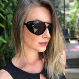 GUVIVI Steampunk Vintage Sunglasses