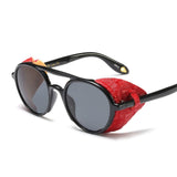 GUVIVI Steampunk Vintage Sunglasses