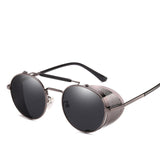 MUSELIFE Steampunk Vintage Sunglasses