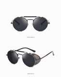 MUSELIFE Steampunk Vintage Sunglasses