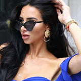 GUVIVI Cat Eye Vintage Sunglasses
