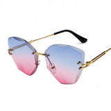 GUVIVI Cat Eye Vintage Sunglasses