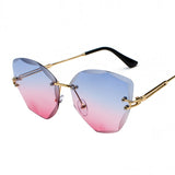 GUVIVI Cat Eye Vintage Sunglasses
