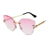 GUVIVI Cat Eye Vintage Sunglasses