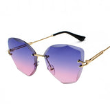 GUVIVI Cat Eye Vintage Sunglasses