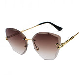 GUVIVI Cat Eye Vintage Sunglasses