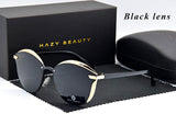 HAZY BEAUTY Butterfly Vintage Sunglasses