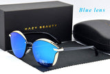 HAZY BEAUTY Butterfly Vintage Sunglasses