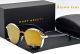 HAZY BEAUTY Butterfly Vintage Sunglasses