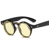 MUSELIFE Steampunk Vintage Sunglasses
