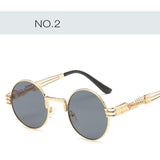 MUSELIFE Steampunk Vintage Sunglasses