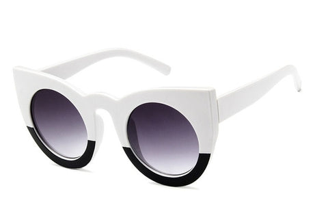 MUSELIFE Rectangle Vintage Sunglasses