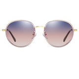 Ellen Buty Oval Vintage Sunglasses