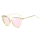 TIYVAS Cat Eye Vintage Sunglasses