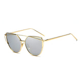 TIYVAS Cat Eye Vintage Sunglasses
