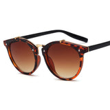 MUSELIFE Round Vintage Sunglasses
