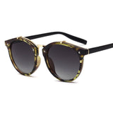MUSELIFE Round Vintage Sunglasses