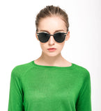 TIYVAS Cat Eye Vintage Sunglasses