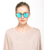 TIYVAS Cat Eye Vintage Sunglasses