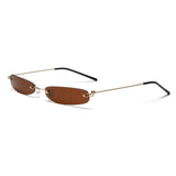MUSELIFE Rectangle Vintage Sunglasses
