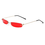 MUSELIFE Rectangle Vintage Sunglasses
