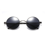 Ellen Buty Round Vintage Sunglasses