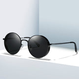 Ellen Buty Round Vintage Sunglasses