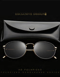 Ellen Buty Oval Vintage Sunglasses