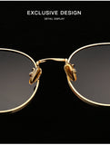 Ellen Buty Oval Vintage Sunglasses