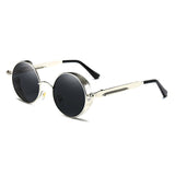 TIYVAS Round Vintage Sunglasses