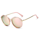 TIYVAS Oval Vintage Sunglasses